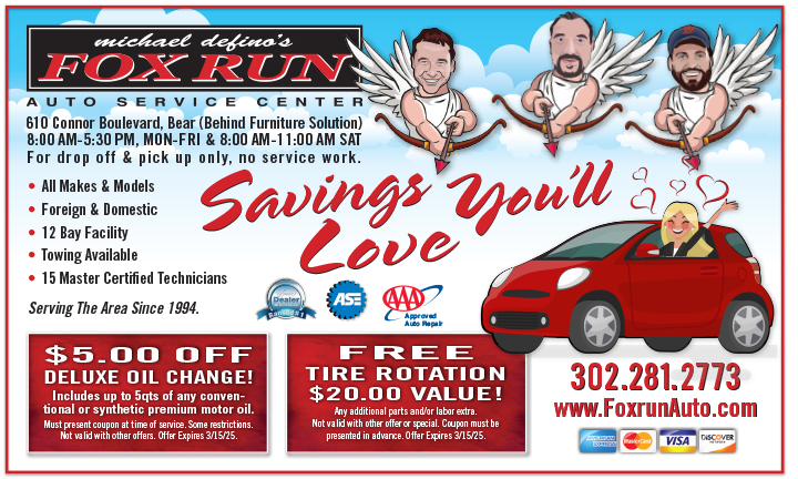 December offers | Fox Run Auto Inc.